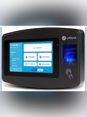 JR2000 Biometric Fingerprint, RFID, PIN Time Clock